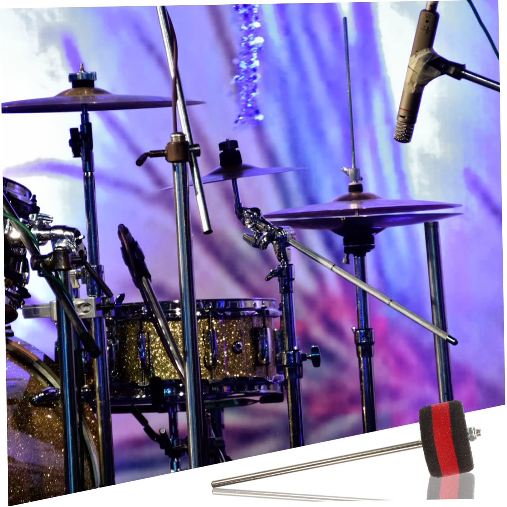 BESPORTBLE Drum Instrument Accessory Metal Drum Pedal Replacement Pedal Hammer for Drummers