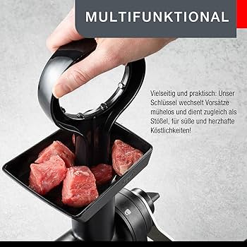 Amazon.com: GEFU Meat Mincer TRANSFORMA (Black): Home & Kitchen Amazon.com: GEFU Meat Mincer TRANSFORMA (Black): Home & Kitchen