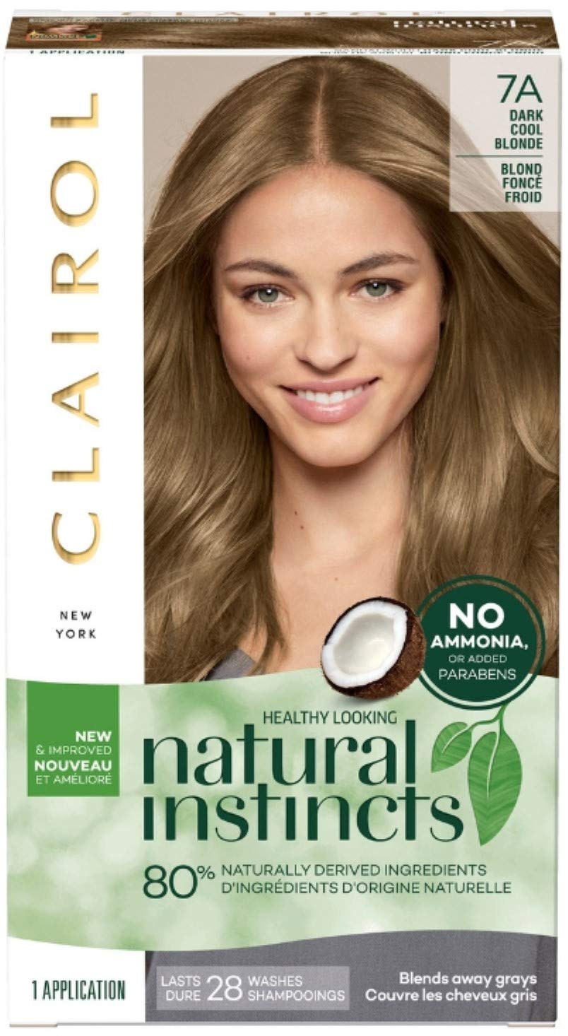 Clairol Natural Instincts Hair Color, [7A] Dark Cool