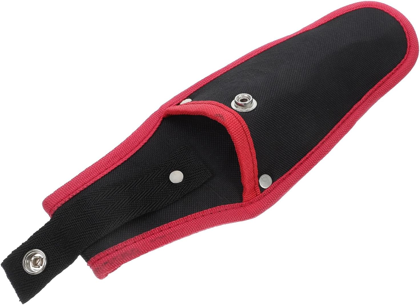 Canvas Tool Pouch for Pruning Shears and Hand Tools with Belt Clip Protective Garden Pruner Sheath Carrier Bag for Electrician and Plumber