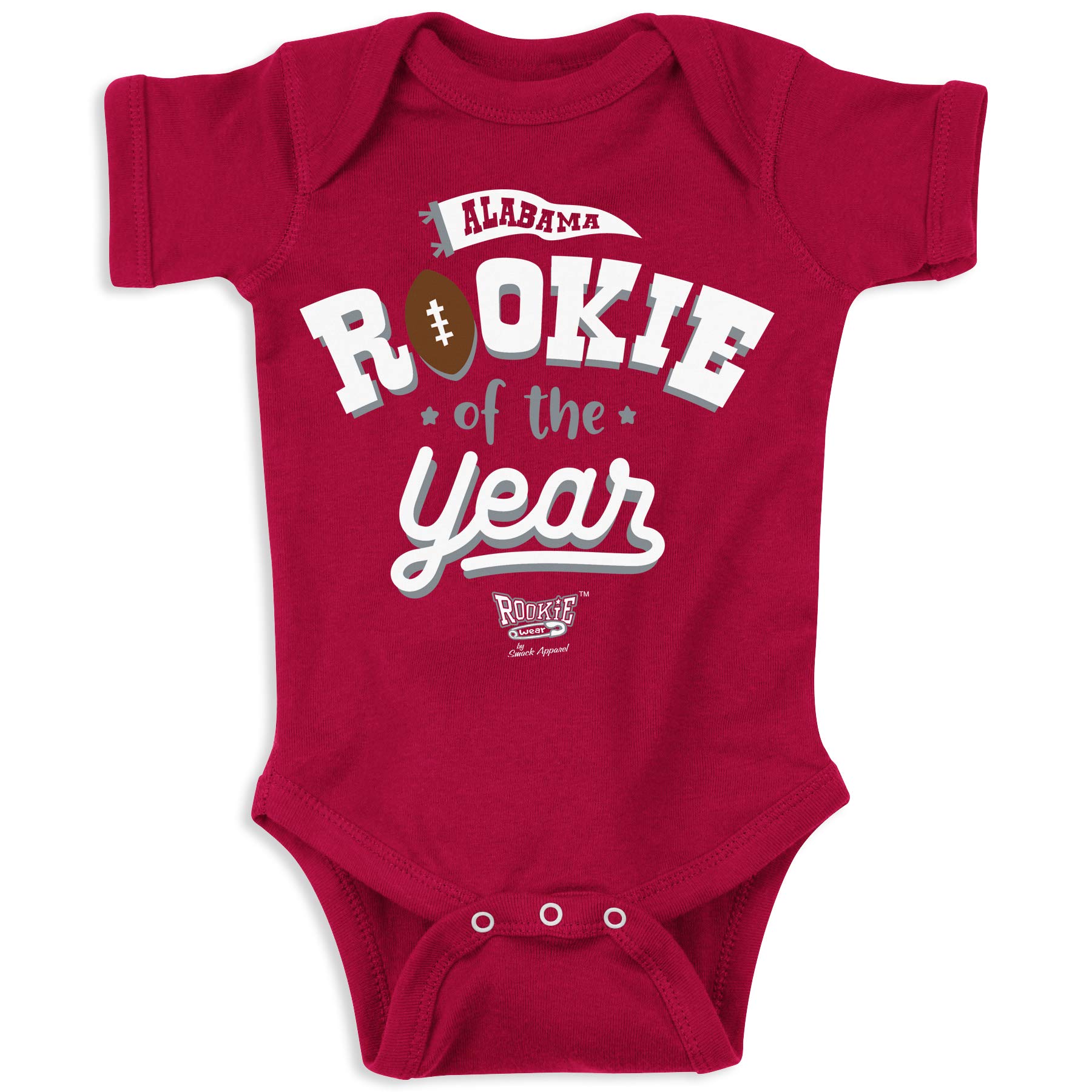 Alabama Crimson Tide 'Rookie Of The Year' Baby Onesie (NB-18M
