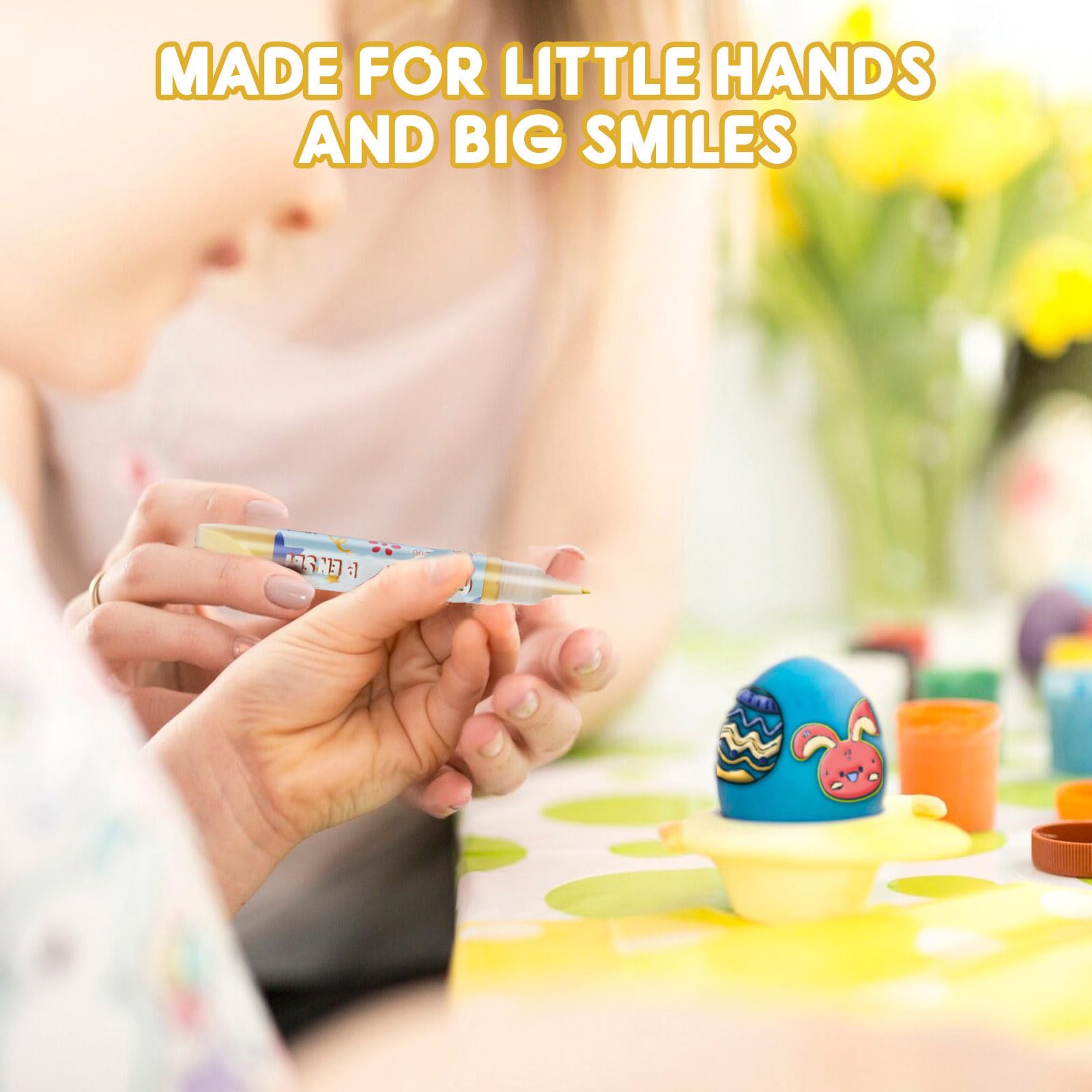 VVF Candle Paint Set, 18-Color Candle Wax Pens (3 Metallics) with Sponge & Sticker Stencils, Great for Candle Making, DIY Crafts, Holiday Gifts & Kids Painting((10ml*18)