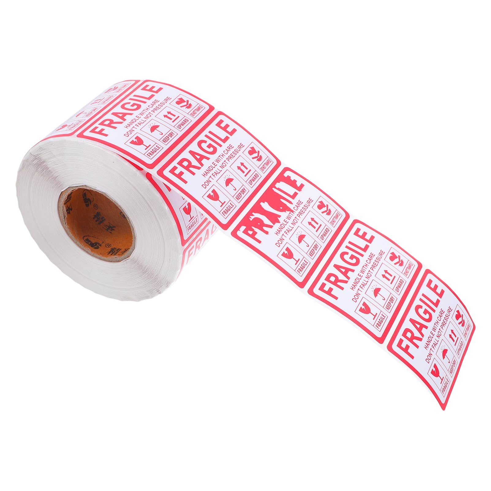 Homoyoyo 1000Pcs Fragile Warning Labels Adhesive Shipping Stickers for Small Business Packaging Handle with Care Labels for Moving Boxes for Ceramics