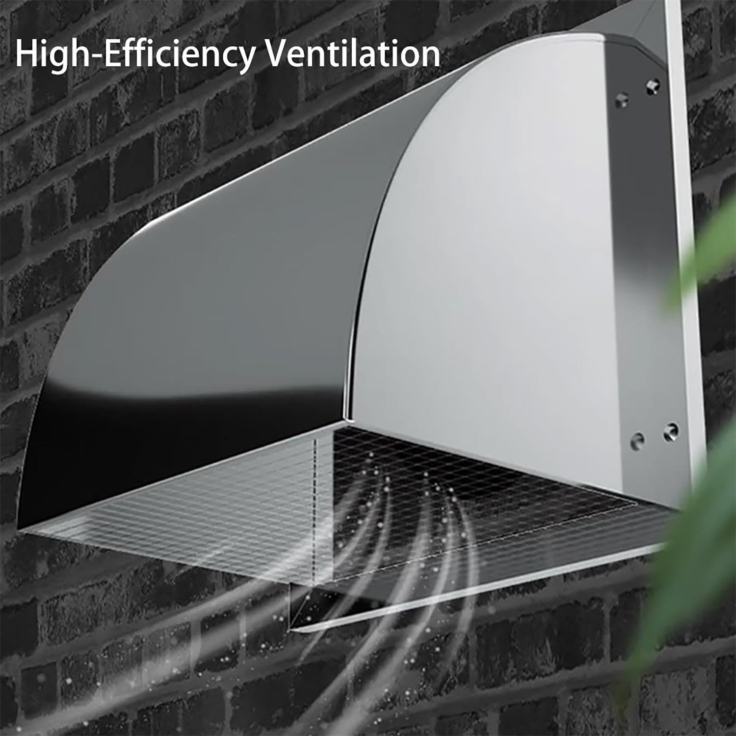 Generico 250mm 450mm Cappuccio di Ventilazione in Acciaio Inossidabile 304