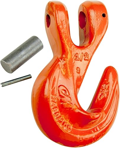 Miniatura 22 de VULCAN Cadena de carpeta con ganchos de agarre de horquilla, grado 70-5/16 pulgadas x 16 pies, carga de trabajo segura de 4,700 libras