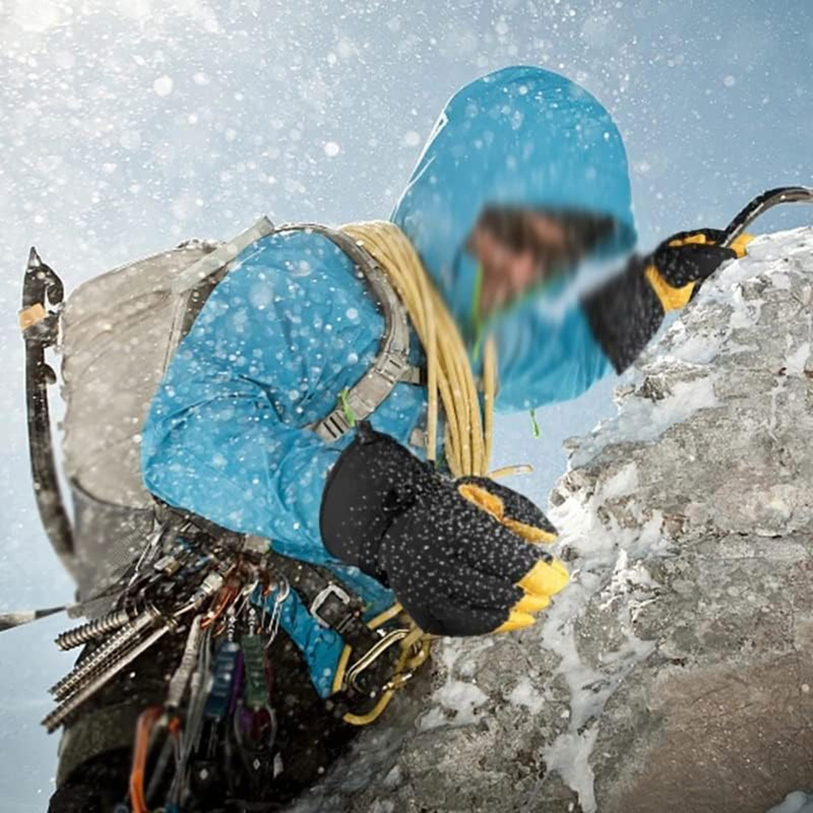 Winterhandschuhe für Herren, Winterhandschuhe, wasserdicht, kaltes Wetter, winddicht, Schneemobil, Skifahren, Sport, Motorrad, Reiten, warme Handschuhe, kaltes Wetter