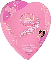 Vista 35 de Lindt LINDOR Trufas de chocolate blanco, caramelo de chocolate blanco con suave, centro de trufa de fusión, 25.4 oz., 60