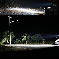 Vista 8 de Willpower 13 en 16 pulgadas 72W Spot Flood Combo LED Barra de luz de trabajo para camión coche ATV SUV 4X4 Jeep Truck lámpara de conducción