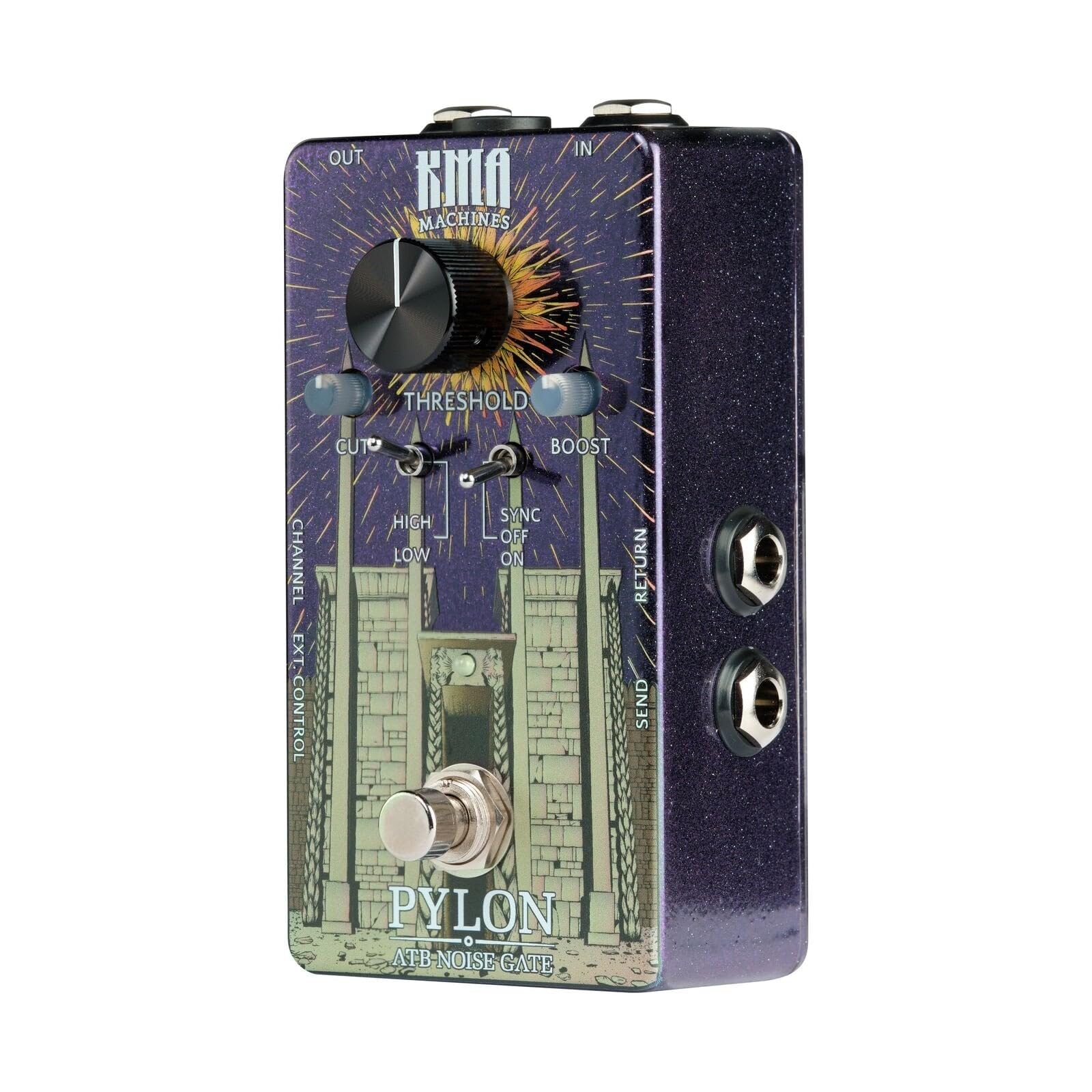 KMA MACHINES PYLON ハイエンド　ノイズゲート Amazon.com: KMA Audio Machines Pylon ATB Noise Gate : Musical