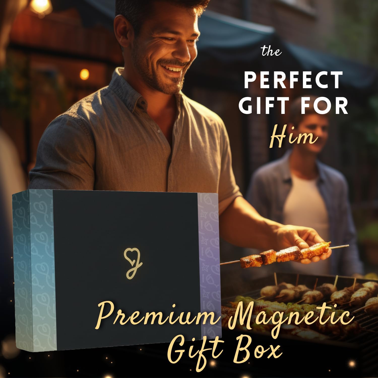 Grilling Gifts for Men, Personalized Cutting Board, Custom Wood Engraved Grill Master Cooking Gift, Unique Christmas & Birthday Presents for Husband, Dad, In-Laws & Men Who Have Everything - Image 4