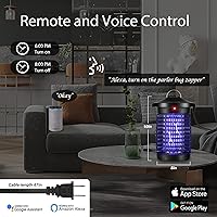 Vista 3 de Exterminador de insectos inteligente para exteriores, exterminador de mosquitos, los exterminadores eléctricos pueden ser control remoto por