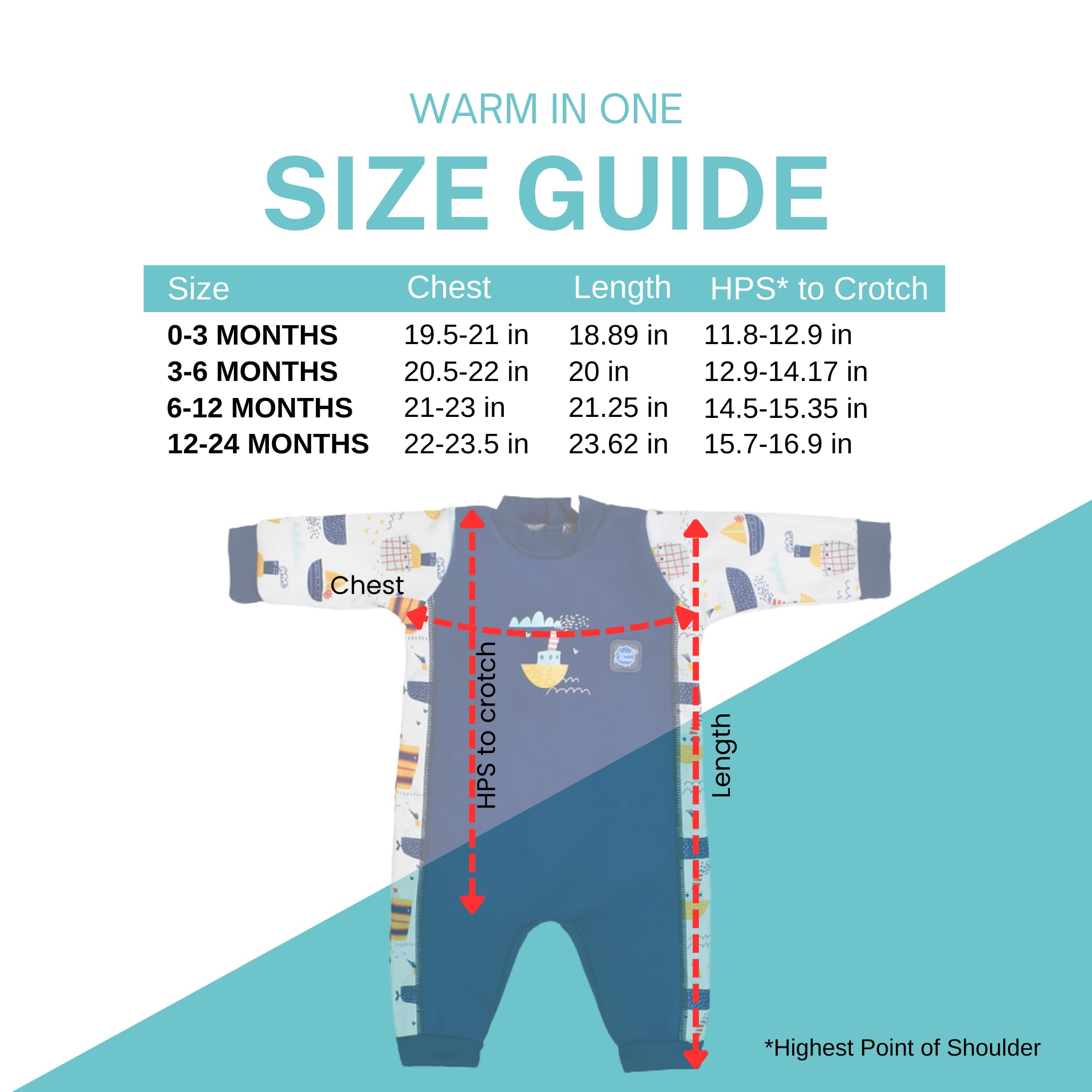 Splash About Strój kąpielowy jednoczęściowy Niemowlęta - chłopcy Warm In One Baby Warmsuit