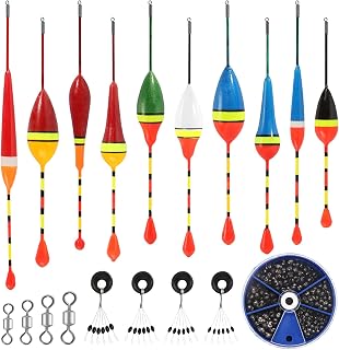 Posen Set 10 Stück, 205 Bleischrot & Gummistopper