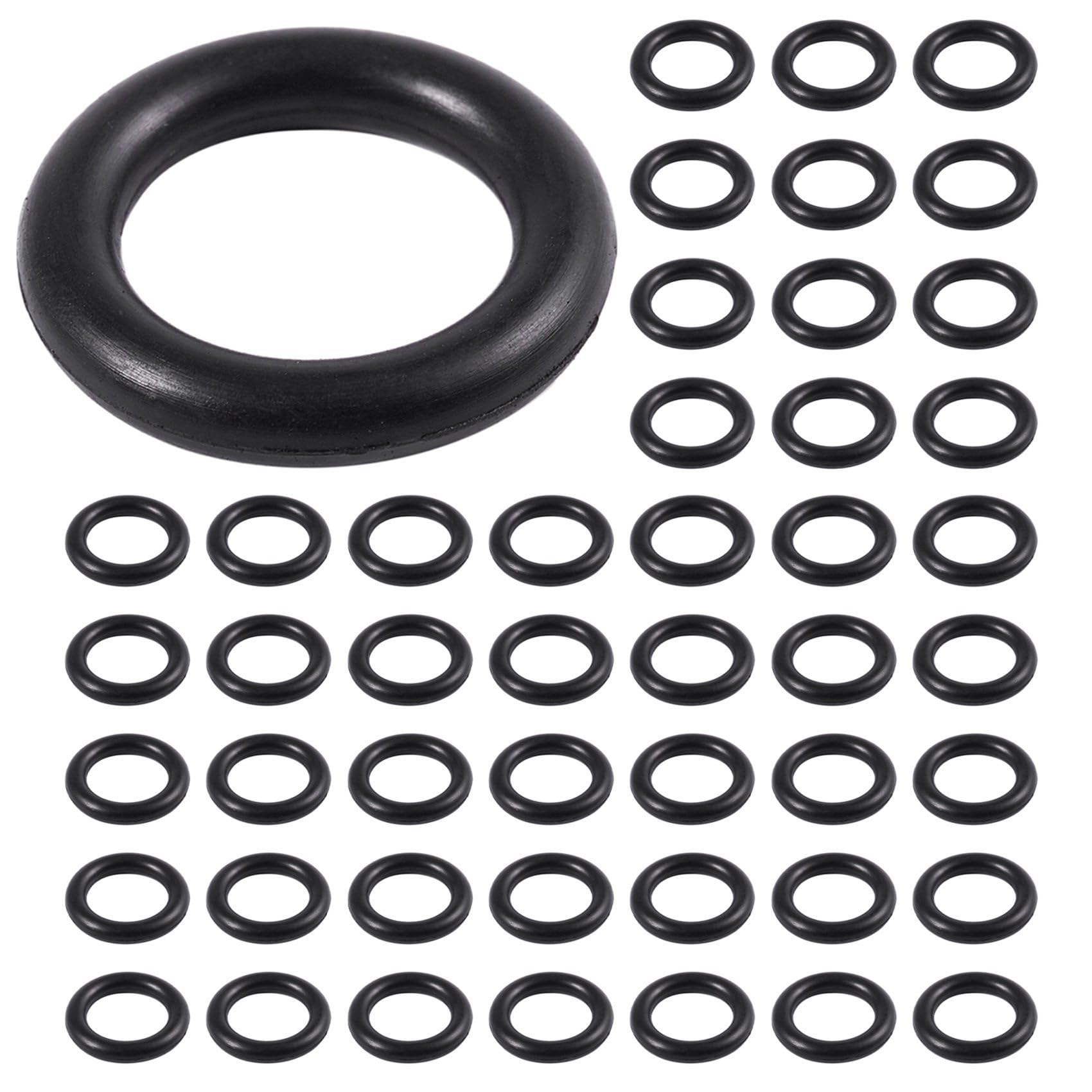 Jnchdghwa Black 18Mm X 3Mm Nitrile Rubber O Ring Oil Sealing Seals 200 Pcs
