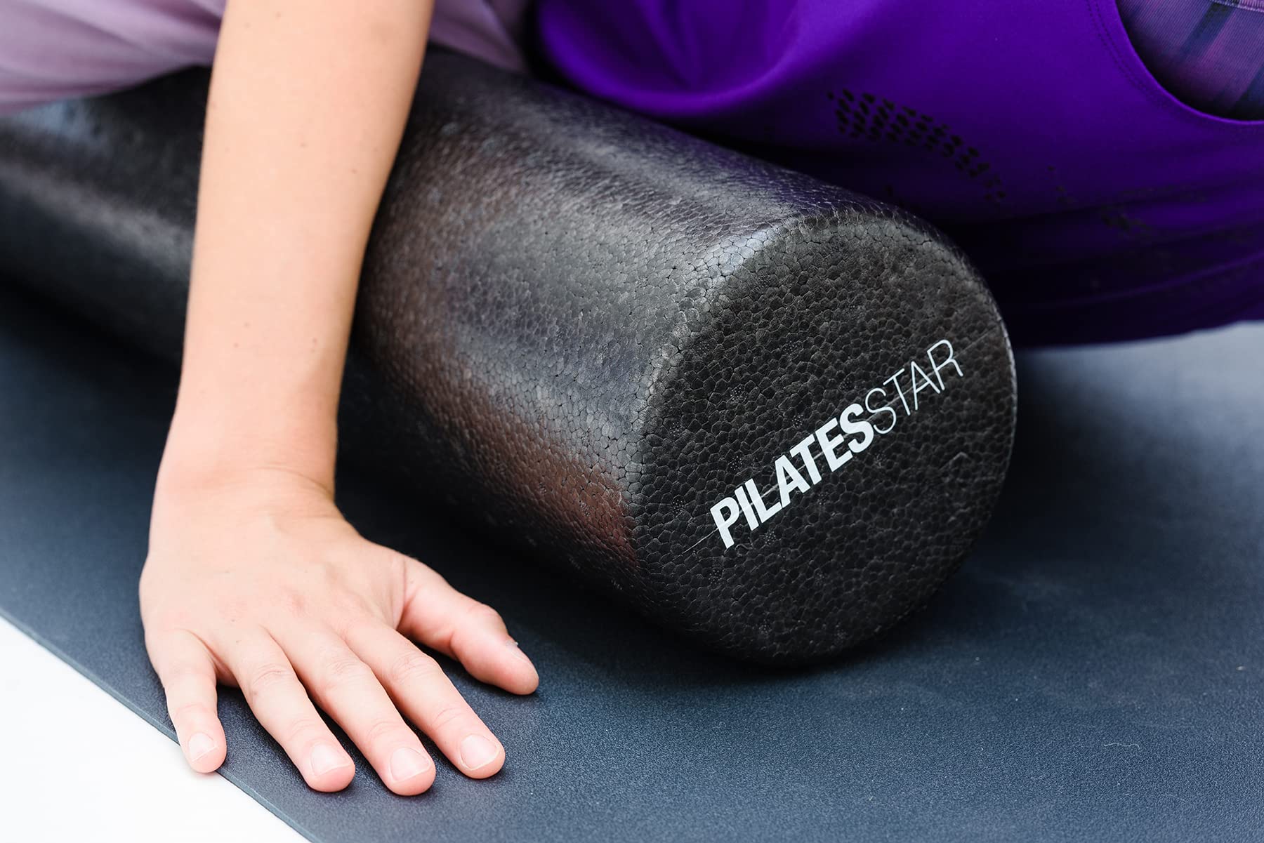 Yogistar Faszienrolle 45cm - Hartschaumrolle Für Pilates Und Faszientraining