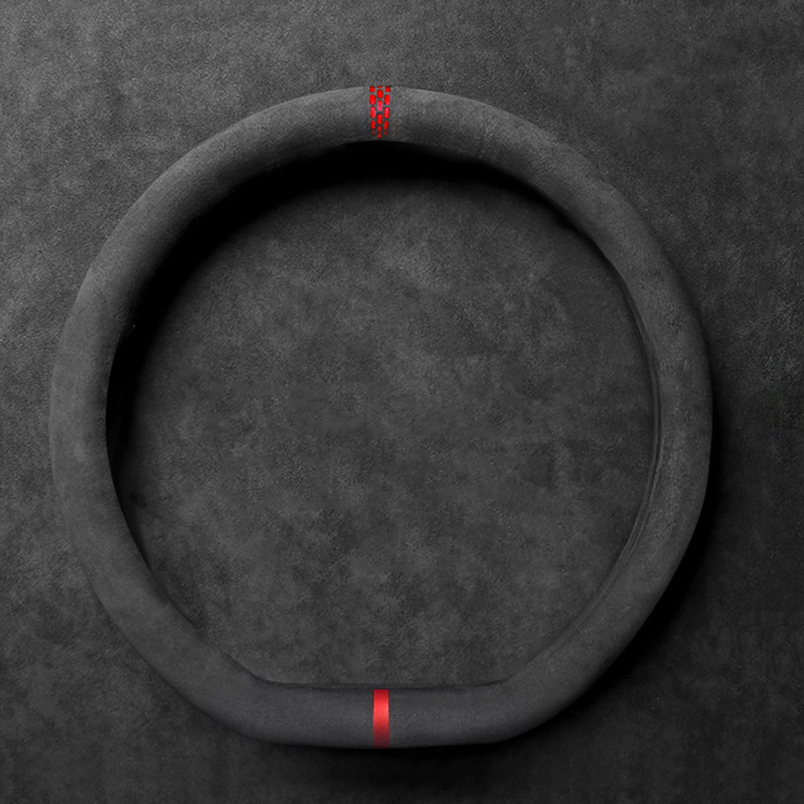 CHIMZI For Porsche 718 911 991 992 996 997 Boxster Cayman Carrera Taycan Auto Steering Wheel Cover Protector Car Steering Wheel Cover Elastic Band Car Steering Wheel Protector,B-D shape