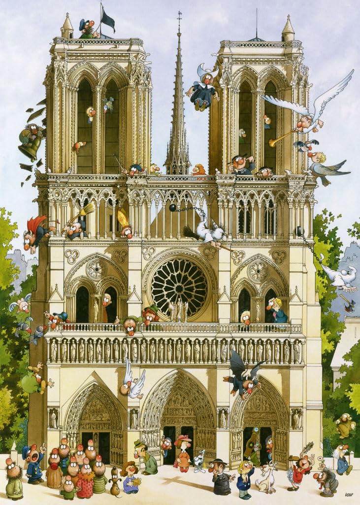 Heye Rompecabezas Vive Notre Dame! 1000 Pza | Cuotas sin interés