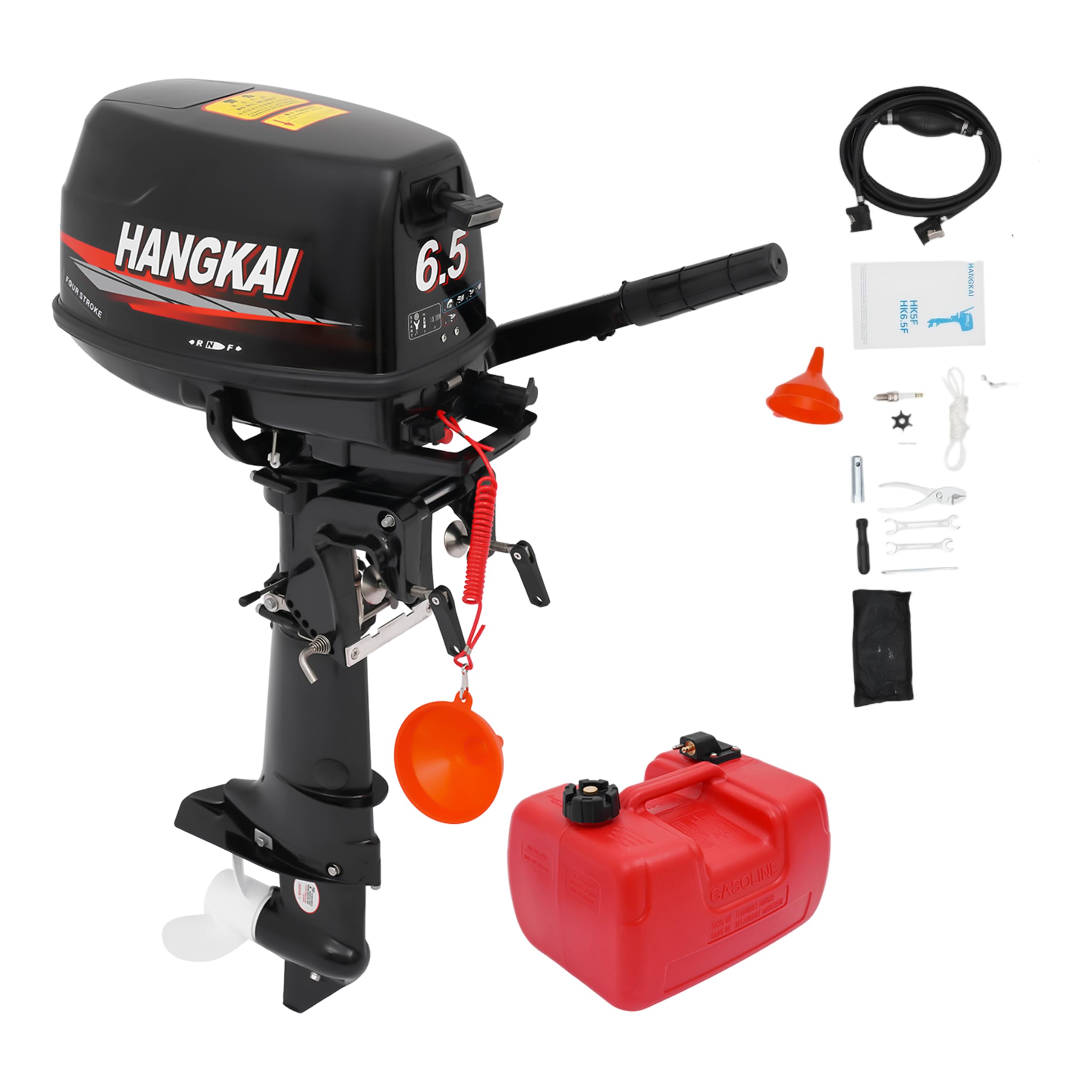 Motores fueraborda para barcos 6.5 HP 4 tiempos para bote inflable