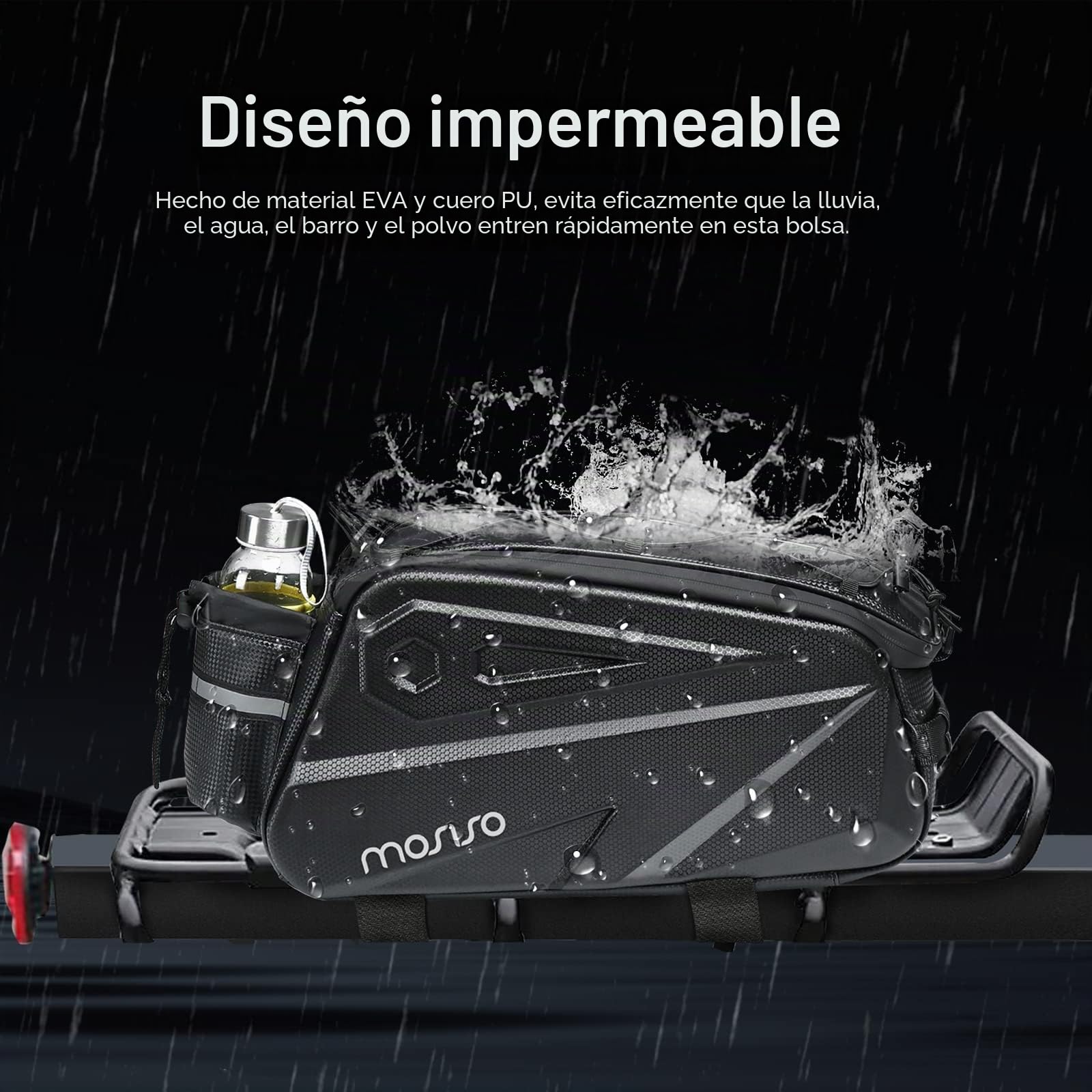 MOSISO Bike Pannier/Rack Trunks