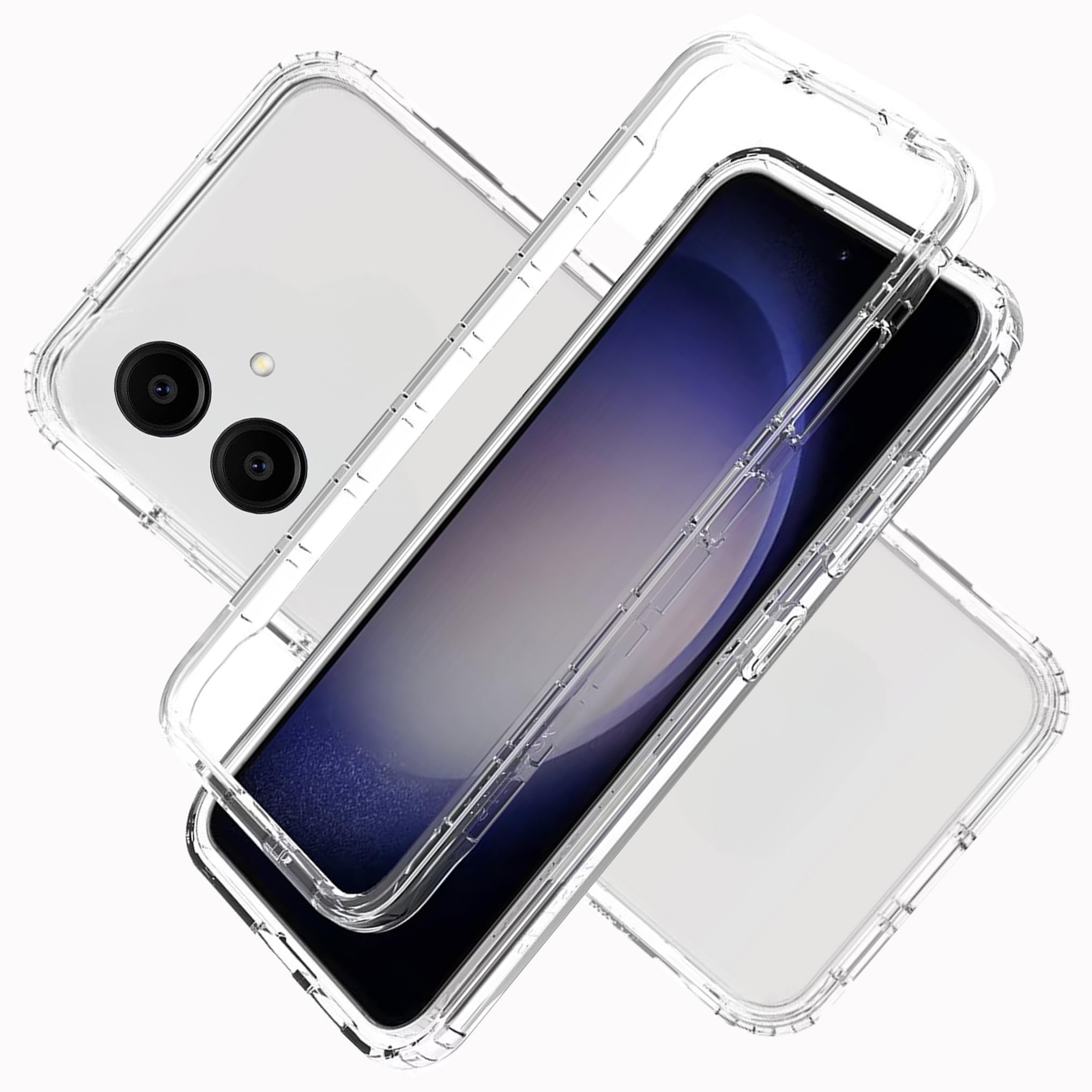 LXHGrowH Hülle für Samsung Galaxy A06, 360 Grad Ganzkörper S