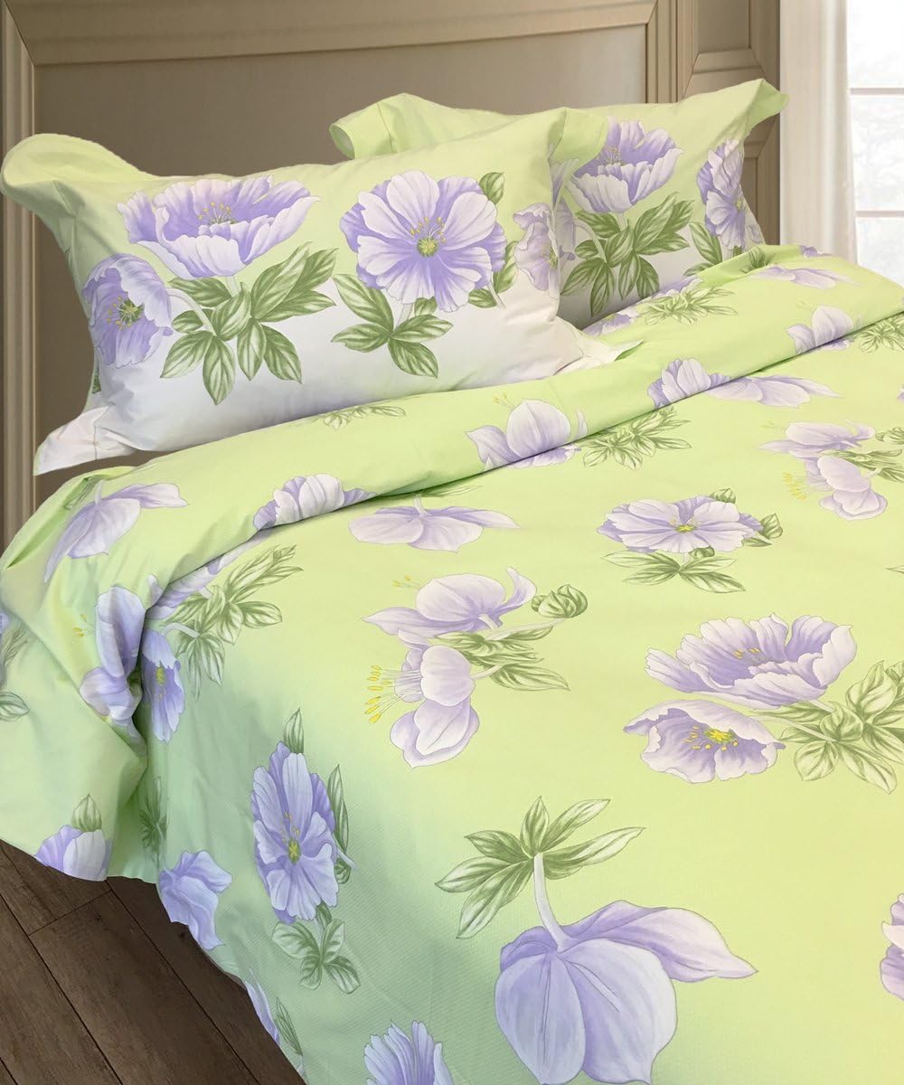 Natural Comfort King Dawn of Morning Duvet Cover and Pillow Shams Set
