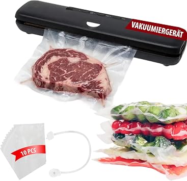 Magic Home Vacuum Sealer & Vacuum Sealer Vacuum Sealer for Food & Film Welding Machine Vacuum Sealer for Jars & Preserving Jars 110 W Welding Machine