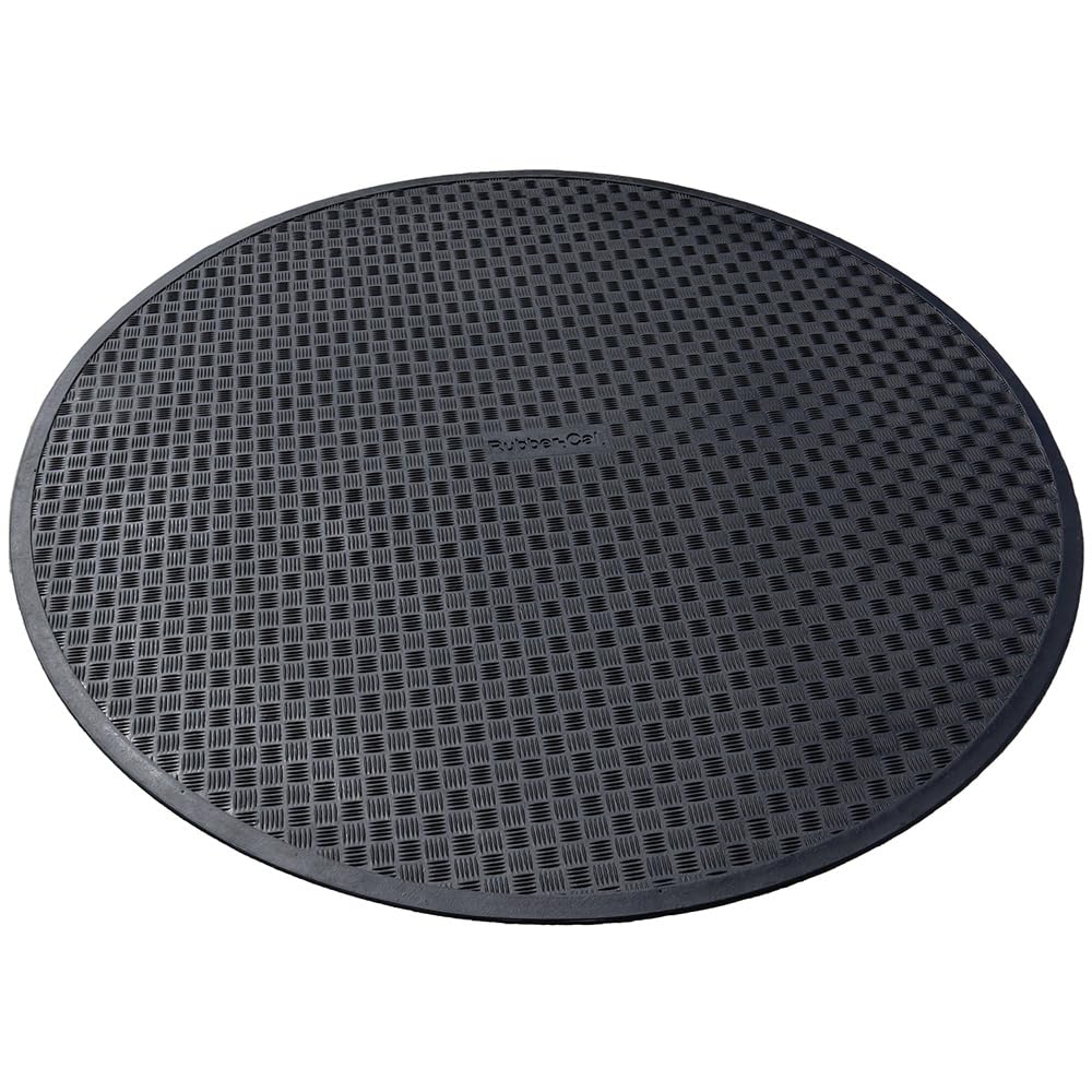 Rubber-Cal Circular Rubber Swing Set Mat - 54” Diameter