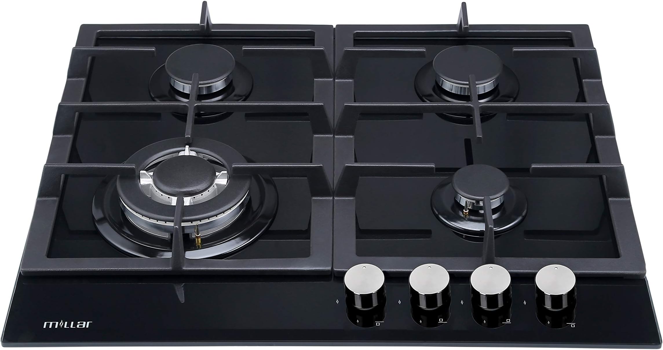 – GH6041TB 60cm Built-in 4 Burner Gas on Glass Hob/Cooker/Cooktop with FFD