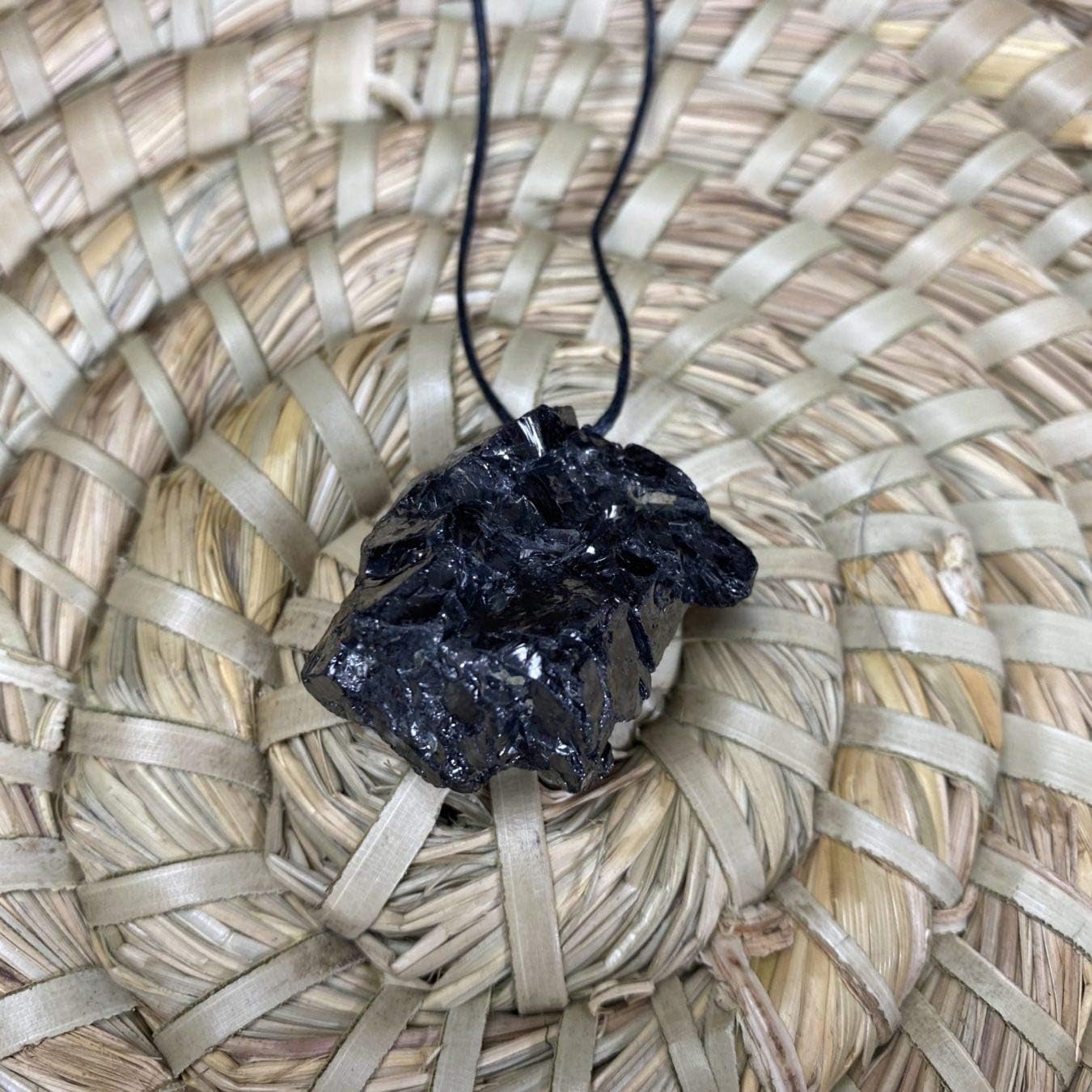 Elite Shungite Pendants 10-12g, Authentic from Russia, Blocks EMF's from WiFi