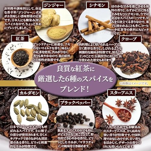 天然生活 マサラチャイスパイスブレンドティー