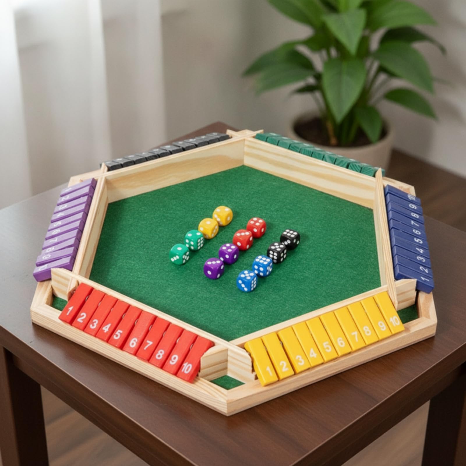 Gioco con Tessere Ribaltabili da 1 a 10 Educativo Gioco con Tessere Numeriche e per, Multicolore