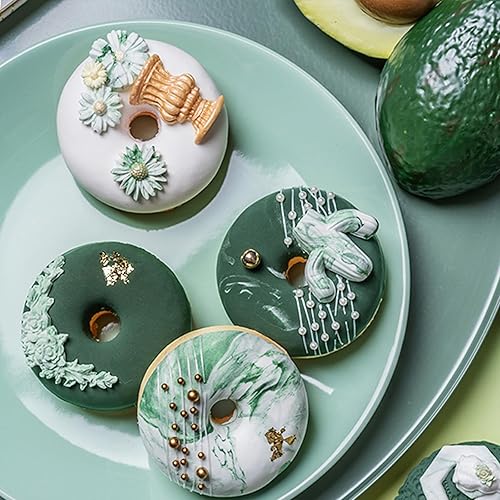 Miniatura 4 de Moldes de silicona para florero, moldes para fondant, moldes de chocolate para hornear para decoración de pasteles, dulces, cupcakes, decoración de