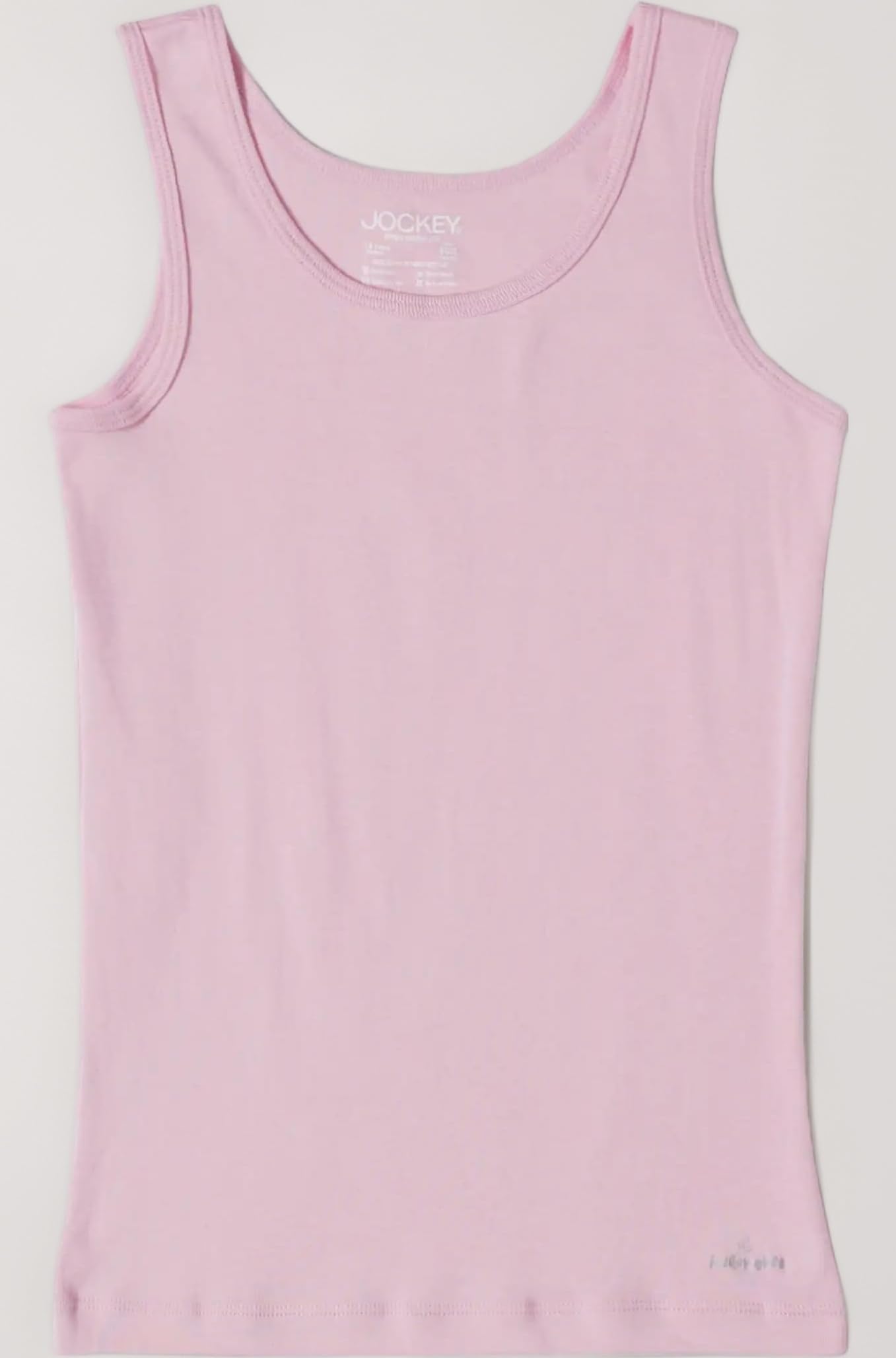 SG02 Girl's Super Combed Cotton Rib Solid Tank Top