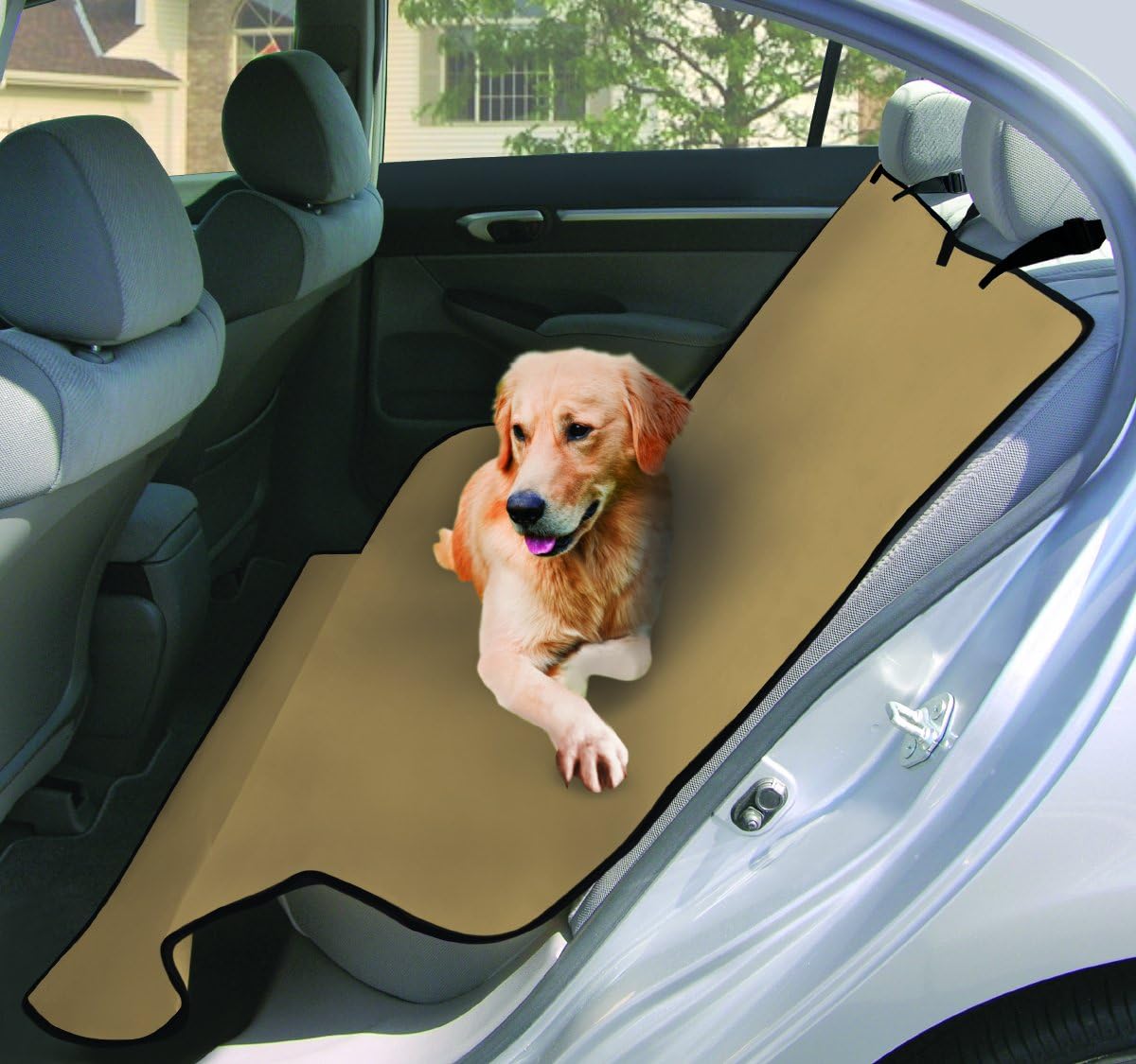 Elite New Waterproof Car Auto Pet Dog Seat Cover for Sedan Truck Mini Van(Authentic Licensed Products)