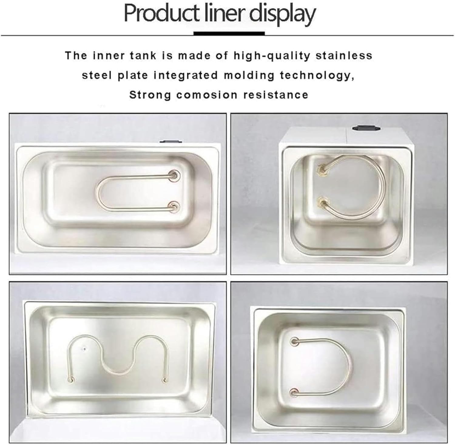 FLTRGO Digital Thermostatic Lab Water Bath, 1/2/4/6Holes Digital Display Electric Heating Thermostatic Water Bath,Stainless Steel Liner Laboratory Water Bath Supplies