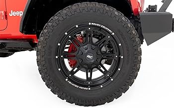 Amazon.com: Rough Country Brake Caliper Covers for Jeep Wrangler