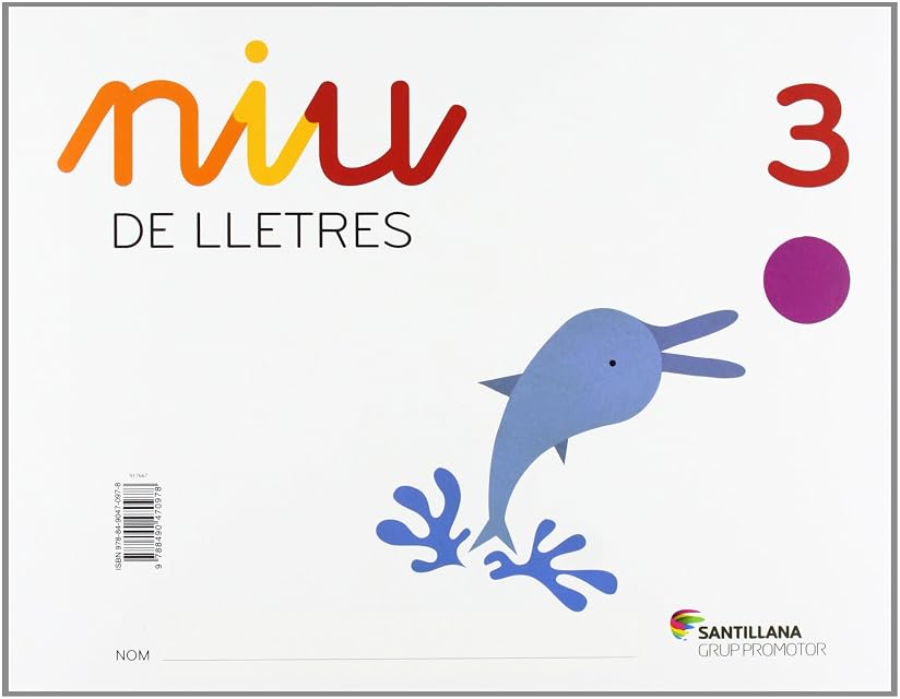 Portada de Niu de Lletres 3 Ed 2013 Catala Infantil