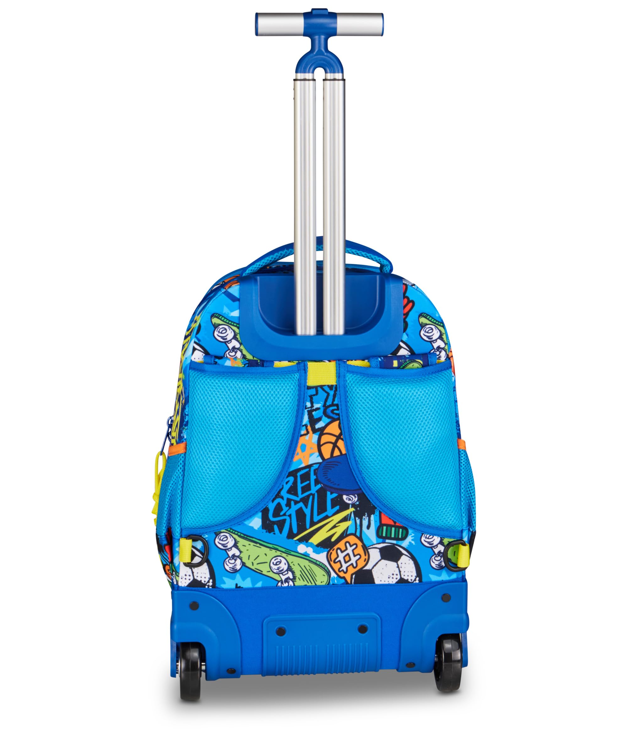 Mitama Trolley Run Extra TIGERPLAY, 33 Lt, Doppio Scomparto, Blu, Tasche multi funzione, bambino, Scuola elementare e media, Tempo libero e viaggi