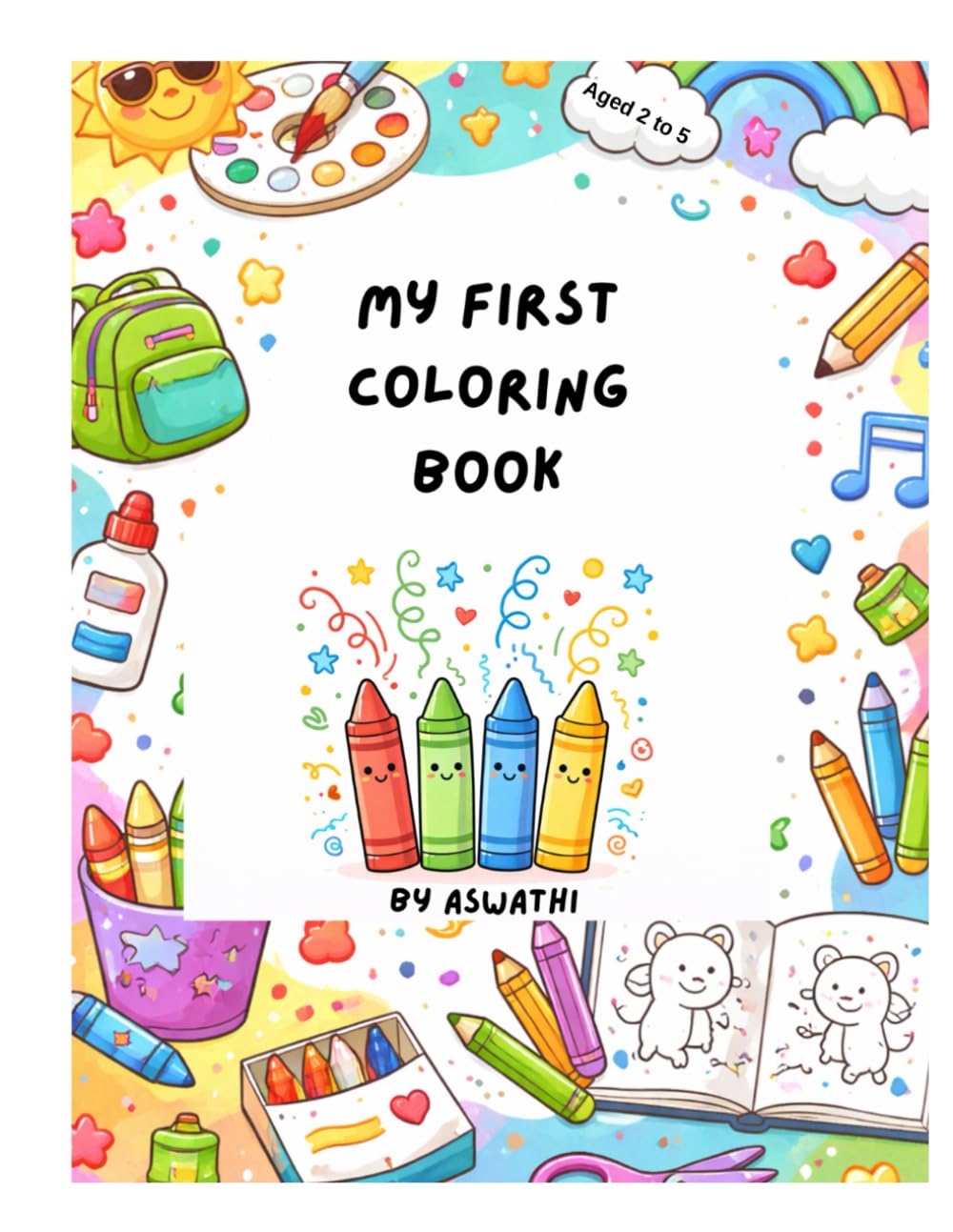 My First Coloring Book