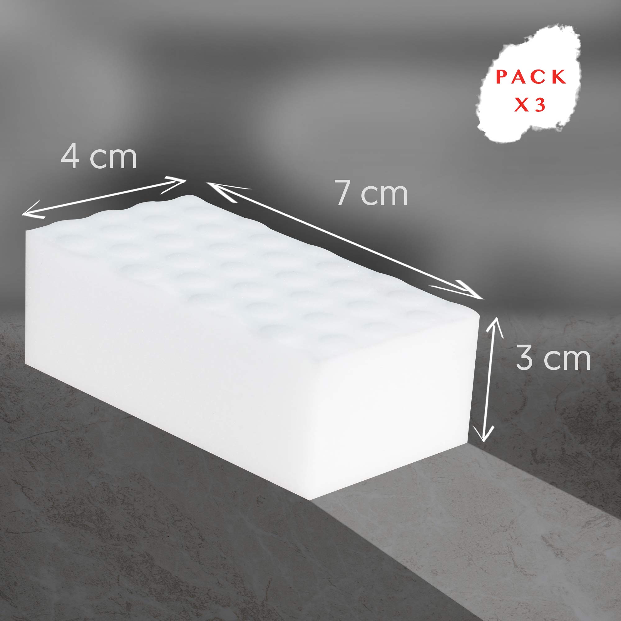Wemk Pack De 36 Éponges Magiques Extra Denses - Gomme Magique Pour Nettoyage Cuisine, Salle De Bain, Murs
