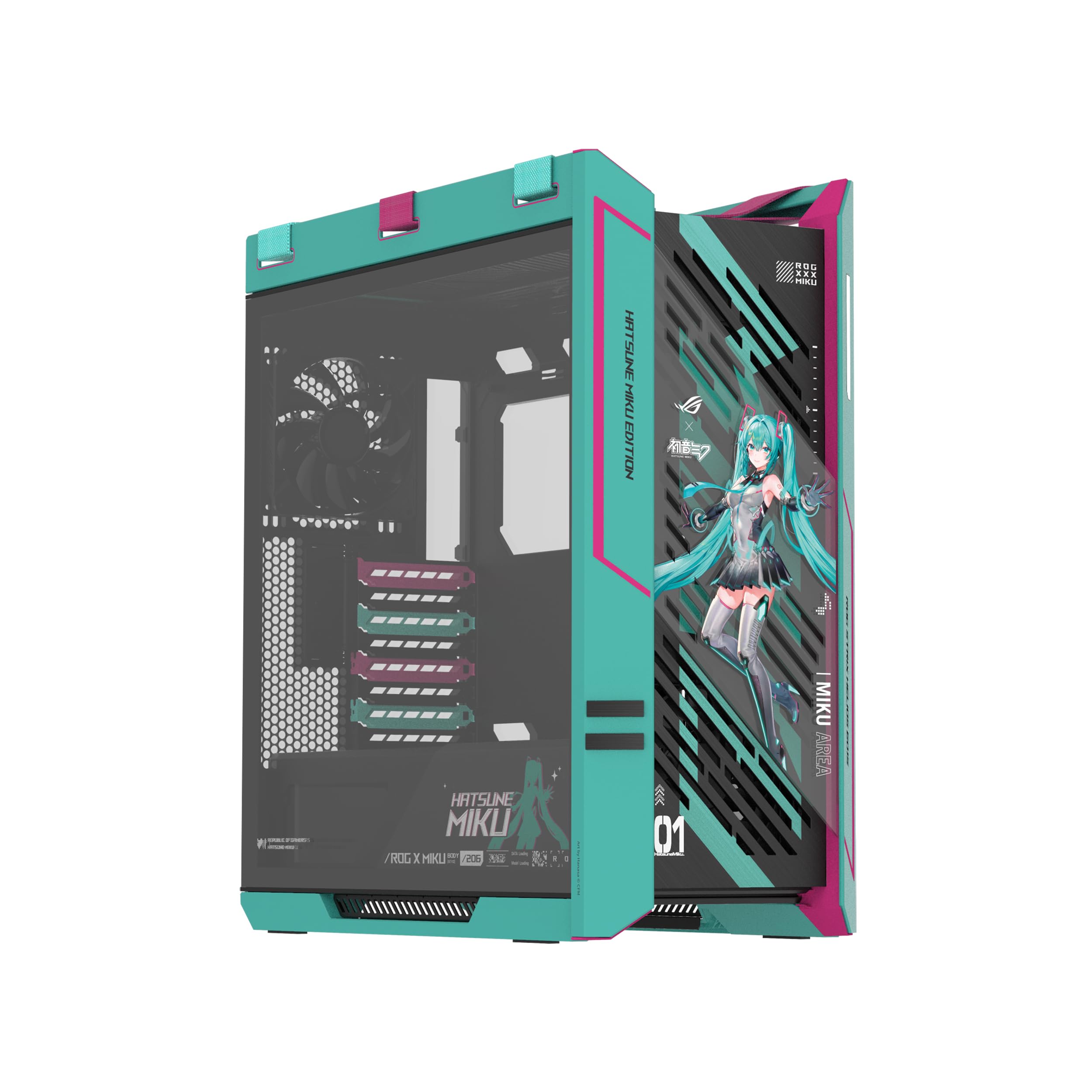 Amazon | ASUS ROG STRIX HELIOS II GX601S HATSUNE MIKU 初音ミク
