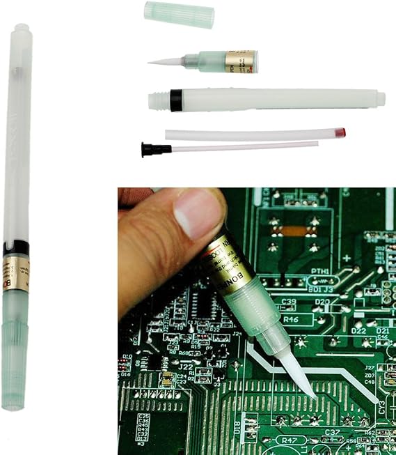 BON-102 Flux e Solder e Brush Tip Pen Welding
