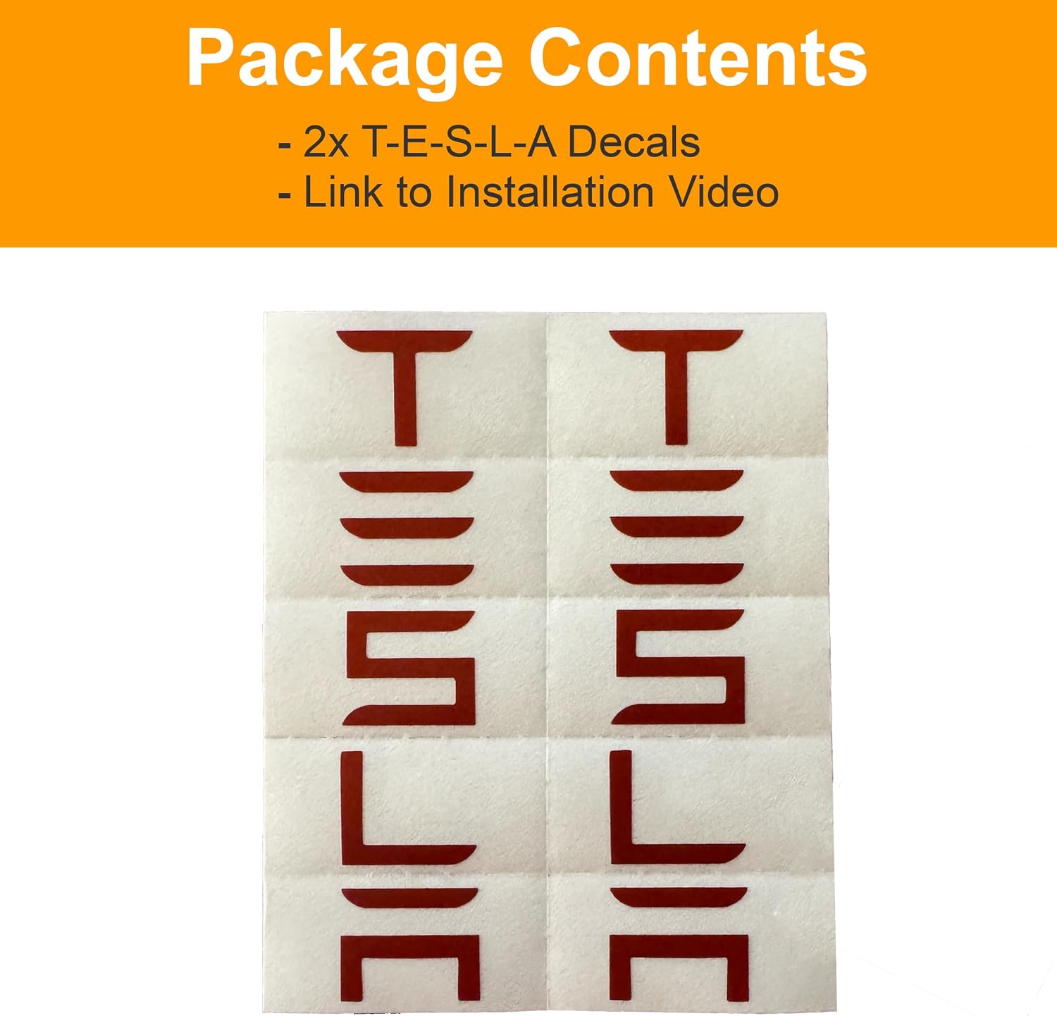 Liftgate Applique Wrap Compatible with Tesla Model Y image 5