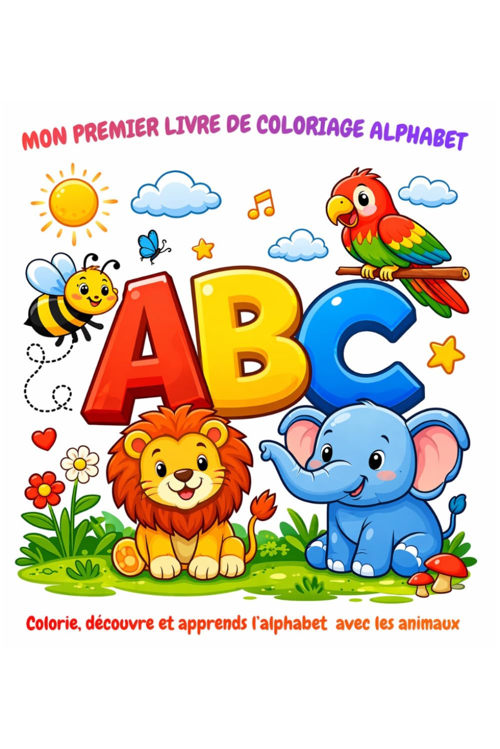 Mon premier livre de coloriage alphabet