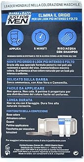 6 X Just for Men Moustache & Beard M45 Permanent Hair Colour