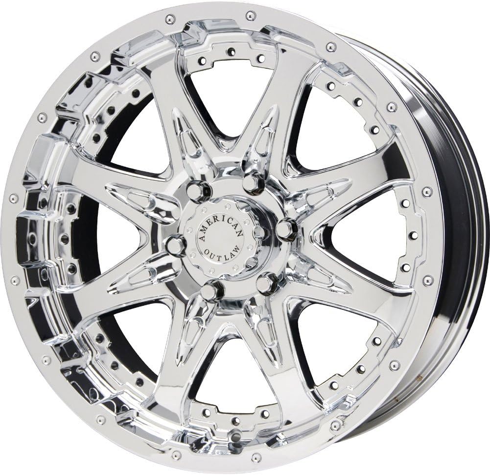 American Outlaw Buckshot Chrome Wheel with Chrome Finish (18x8.5"/5x114.3mm