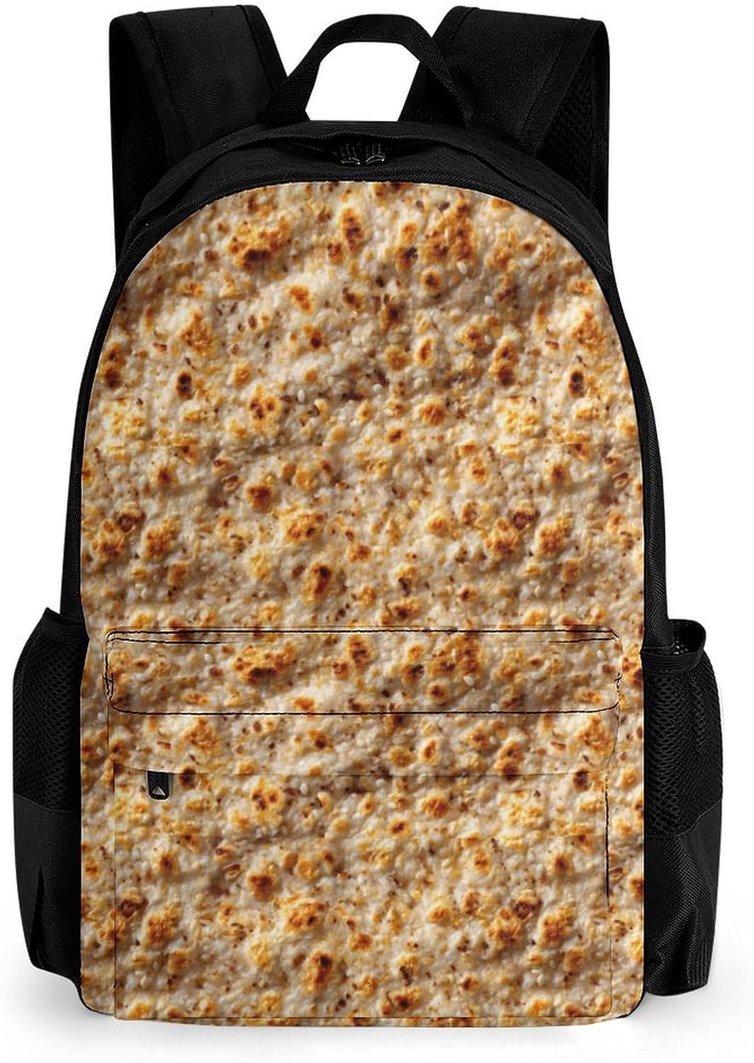 Burrito Tortilla Funny Backpack Lightweight Printed Daypacks