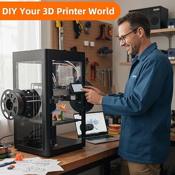3D Printer Enclosure Kit for Flashforg AD5X: Reducing Noise Constant Temperature Design DIY Color and Style - Improve Printing Quality to Support Prints High Temperature Filament ABS/ASA