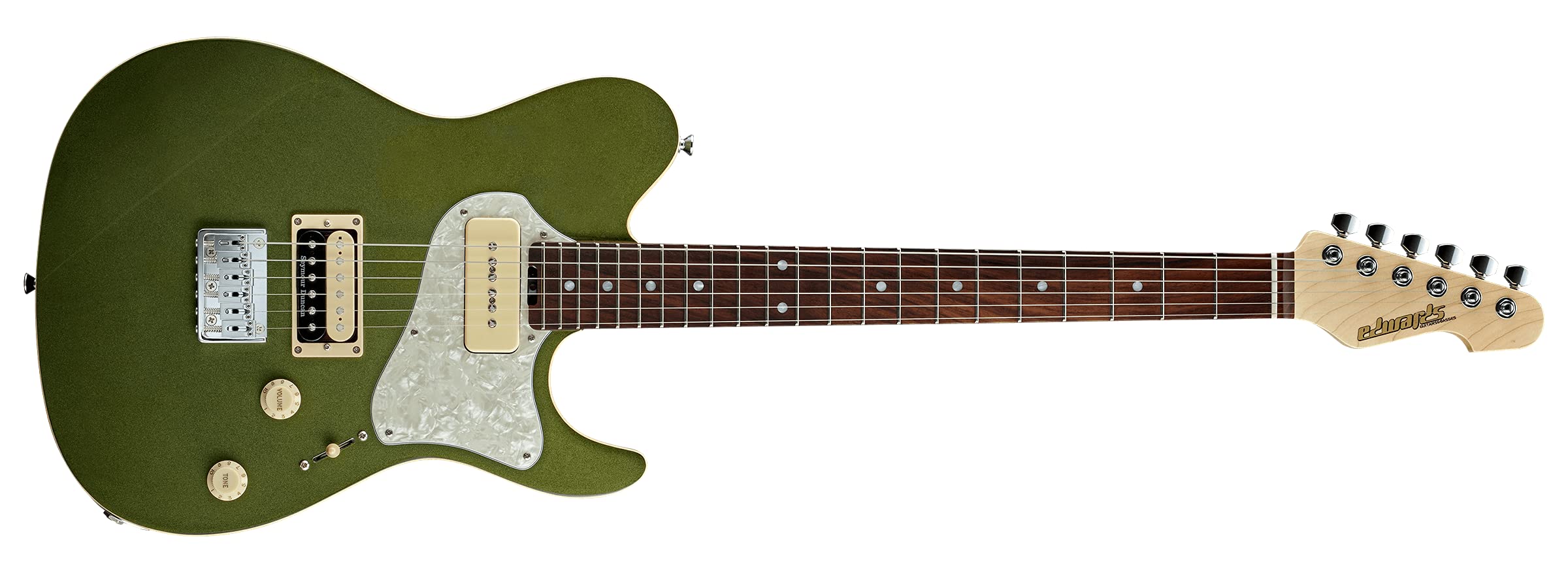 Amazon.co.jp: Edwards E-THROBBER Electric Guitar, Edwards (LEAF 