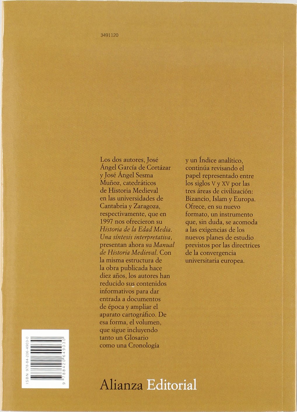 Manual de Historia Medieval (El libro universitario - Manuales)